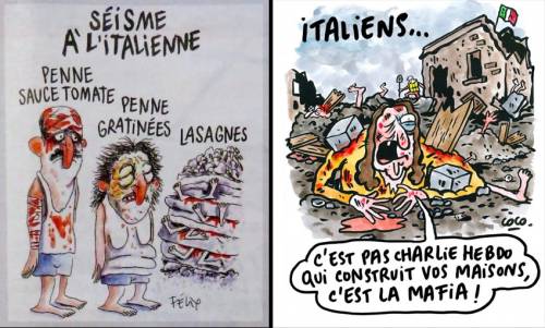 La vignetta di Charlie Hebdo non mi piace, ma difendo la libertà di espressione