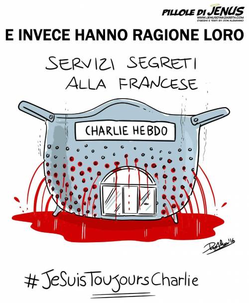 Charlie Hebdo, la vignetta che irride i francesi