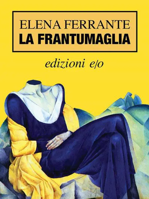 Un dettaglio della copertina di La frantumaglia