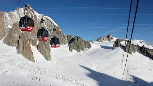 Guasto alla funivia, in cento bloccati sul Monte Bianco