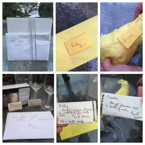 Una coppia aspetta 9 anni per aprire il regalo di nozze 
