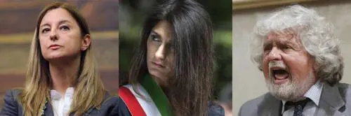 Le chat dei big del Movimento cinque stelle su Virginia Raggi