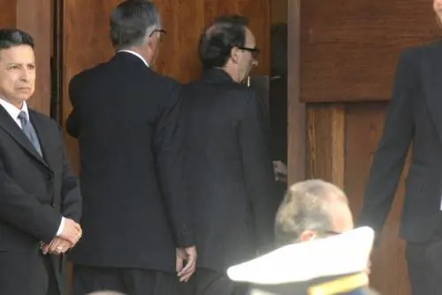 Il dolore di Benigni ai funerali di Ciampi