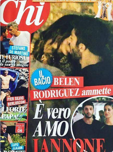 Belen e il bacio con Iannone