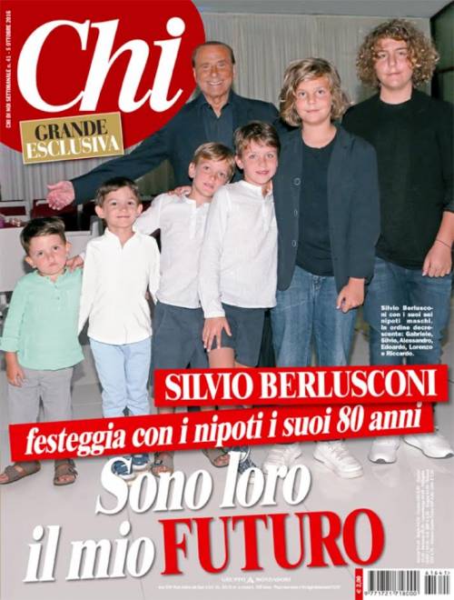 Berlusconi: "Vi racconto i miei primi 80 anni Ora sono un patriarca"