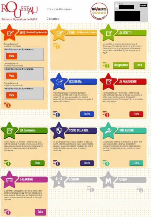 Il M5S vota per la modifica del regolamento