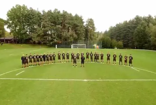 Il Milan fa gli auguri al suo presidente