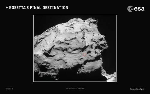Finita la corsa di Rosetta, la sonda atterra sulla cometa 67/P