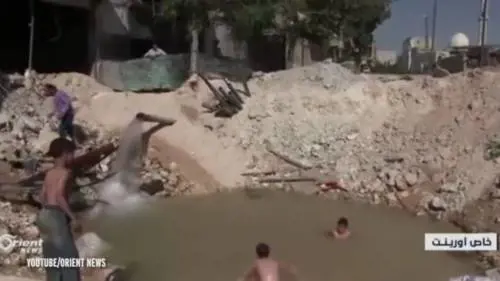 Nella Aleppo in macerie, la gioia amara dei bimbi