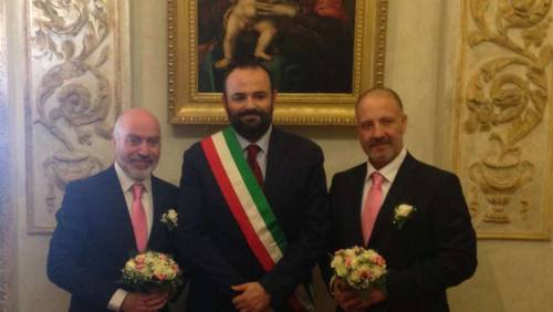 Il cugino di Totti si sposa: è la prima unione gay a Monterotondo
