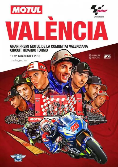 Gp Valencia, la locandina che "irrita" i tifosi di Valentino