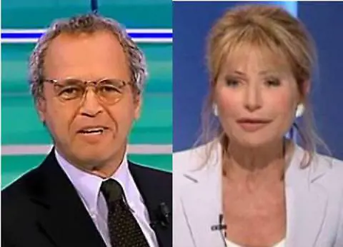 Scontro Mentana-Gruber ​sulle lamentele di Renzi