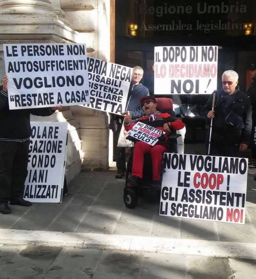 La rivolta silenziosa dei disabili: "Noi non vogliamo più le coop"