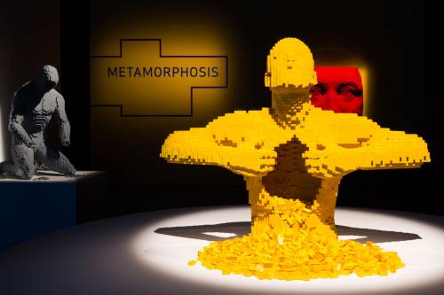 L'arte è pop con un milione di mattoncini Lego