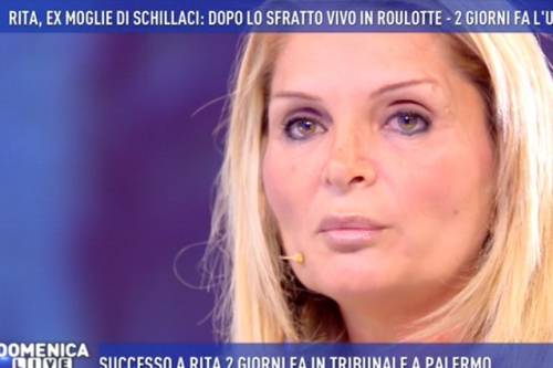 Domenica Live, ex moglie di Schillaci in lacrime: "Voglio essere arrestata"