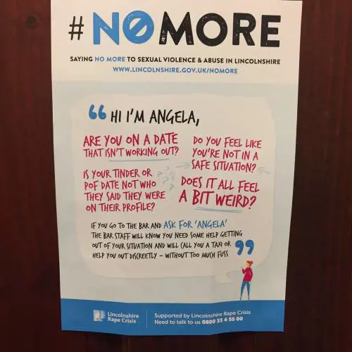 "In pericolo? Chiedete di Angela" La campagna contro gli stupri