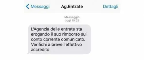 Fisco, al via gli sms dell'Agenzia delle Entrate