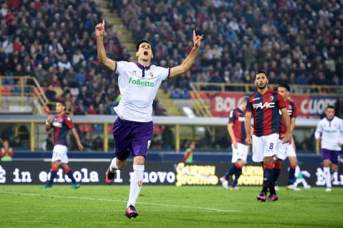 Kalinic di rigore: la Fiorentina espugna Bologna 