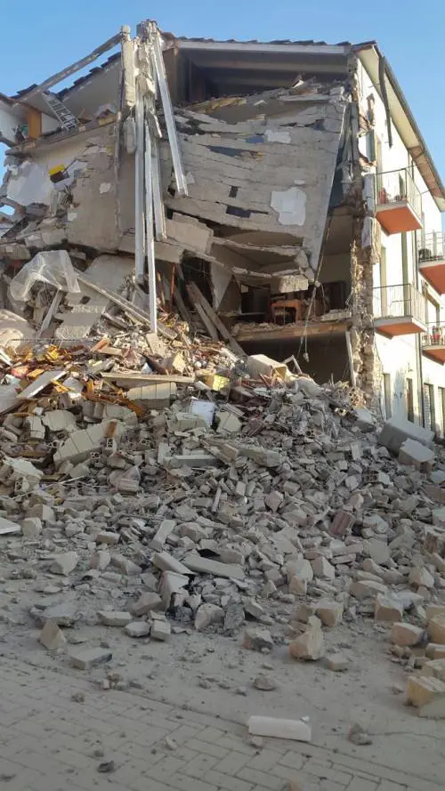 Le immagini del terremoto