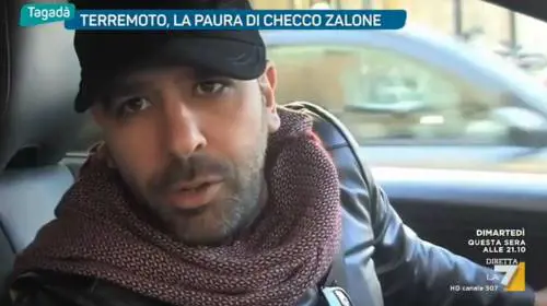 Checco Zalone racconta il terremoto: "Sono scappato in pigiama"