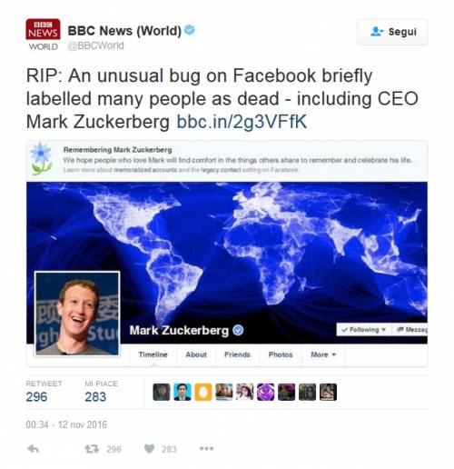 Quel terribile "errore" di Facebook che fa morire 2 milioni di persone