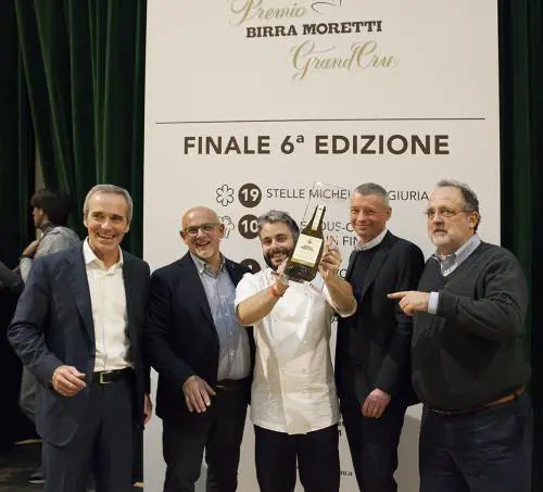 È Giuseppe Lo Iudice il vincitore del Premio Birra Moretti Grand Cru