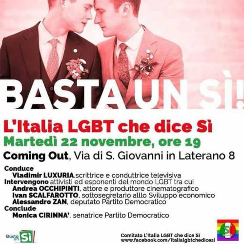Calderoli: "Il Pd usa le unioni civili per comprare il sì dei gay"