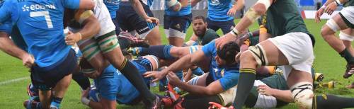 Rugby, storica prima volta: l’Italia batte il Sudafrica