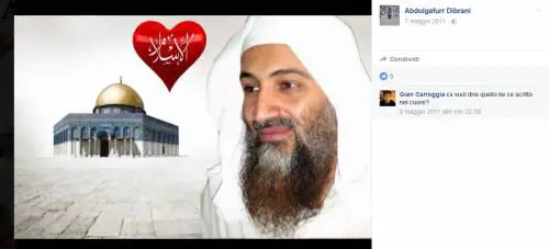 Isis e Bin Laden, così Dibrani inneggiava al jihad