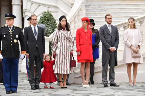 Beatrice Borromeo mostra il pancione alla Festa del principato di Monaco