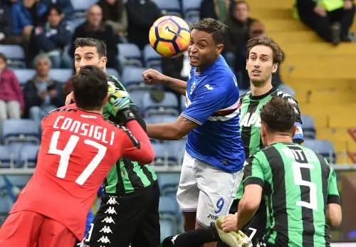 Harakiri Sassuolo: grande rimonta della Sampdoria dallo 0-2 al 3-2