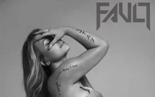 Anastacia nuda sulla copertina di Fault