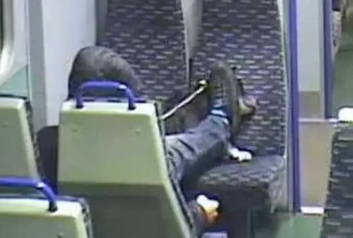 Violenza senza senso sul treno: pesta il cane fino ad ammazzarlo