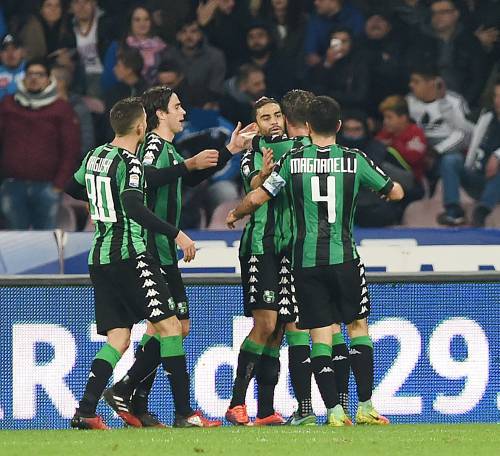 Il Sassuolo sgambetta il Napoli: finisce 1-1 al San Paolo