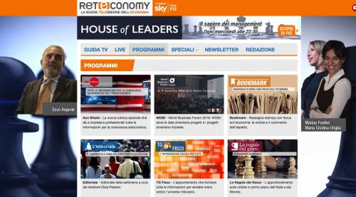 Reteconomy cresce in Tv dando voce alle Pmi