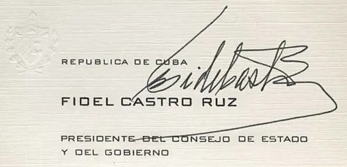 Fidel Castro e i segreti della sua grafia