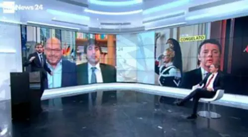 RaiNews, incidente in diretta: "Sono caduto dalla sedia, sono troppo grosso"
