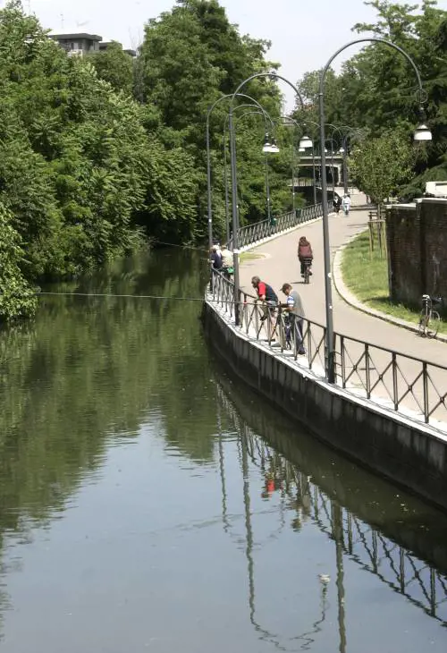 A nuoto per 55 chilometri nel Naviglio La nuova impresa dell'uomo dei record