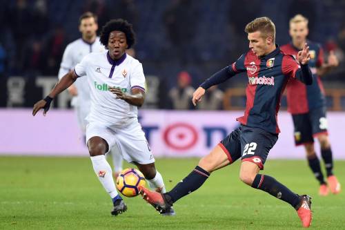 Il Genoa batte la Fiorentina nel recupero: decide un gol di Lazovic