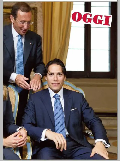 Fini e Tulliani da una copertina di Oggi