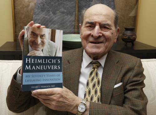 È morto Henry Heimlich, inventore della manovra anti-soffocamento