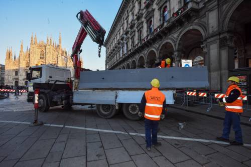 A Milano arrivano le barriere anti-tir