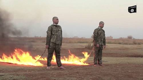 Isis, bruciati vivi due soldati turchi