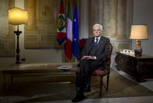 Gli auguri di Mattarella: "L'Italia è forte, resti unita"