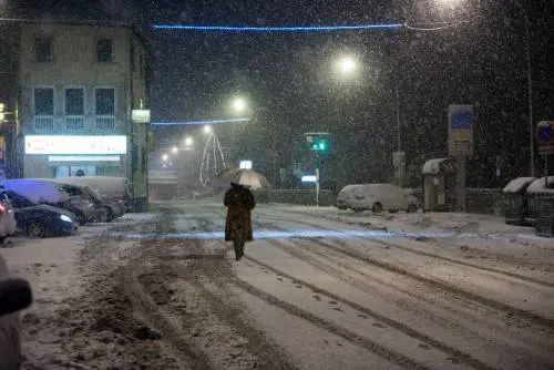 Neve, pioggia e gelate a Capodanno