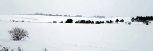 Neve nel Salento, un'antica profezia annuncia la fine del mondo