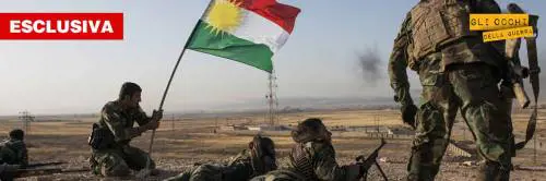 In prima linea con i peshmerga che stanno battendo il Califfo