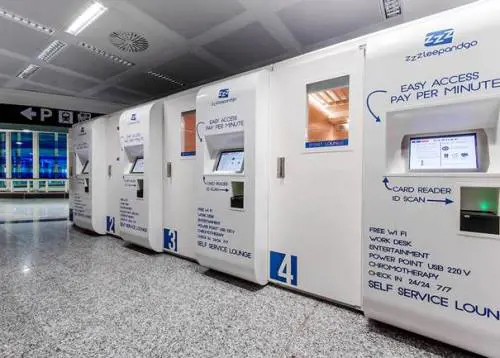 Il riposino in aeroporto? Nelle cabine-letto
