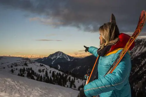 Alba con vista sulle Dolomiti