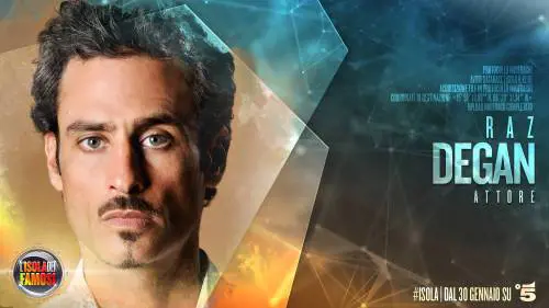 Isola dei Famosi 2017: Raz Degan naufrago